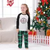 Christmas Cake Matching Pajamas For Family Plaid