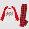 Festive Otters Christmas Pj For Family Red White Plaid