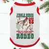 Jingle Horse Matching Pajamas Christmas Cowboy Santa Red And White