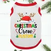 Festive Cousin Crew Christmas Pajamas With Names Red