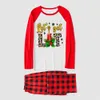 Christmas Pajamas For A Family Let's Get Lit Red