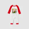 Christmas Pajamas For A Family Let's Get Lit Red