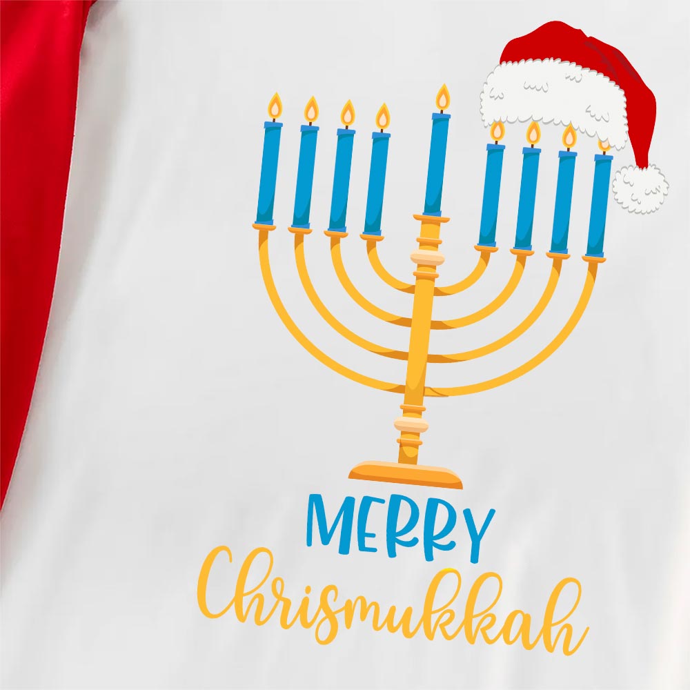 Hanukkah Family Pajama Sets For Holiday Red