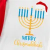 Hanukkah Family Pajama Sets For Holiday Red