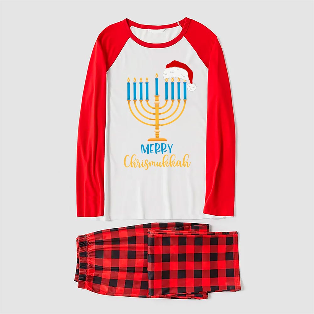 Hanukkah Family Pajama Sets For Holiday Red