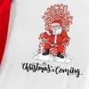 Fun Santa Family Xmas Pajamas Candy Cane Red Plaid