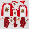 Thanksgiving Turkey Pajamas Matching Family Red And White - variant image 1