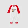 Reindeer Owner And Dog Pajamas Nice Or Naughty Red White