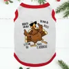 Thanksgiving Turkey Pajamas Matching Family Red And White