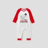 Naughty Snowman Family Christmas PJs For The Whole Family Red