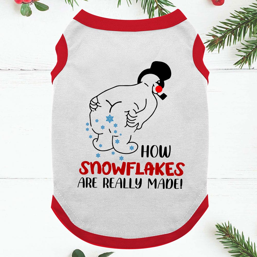 Naughty Snowman Family Christmas PJs For The Whole Family Red