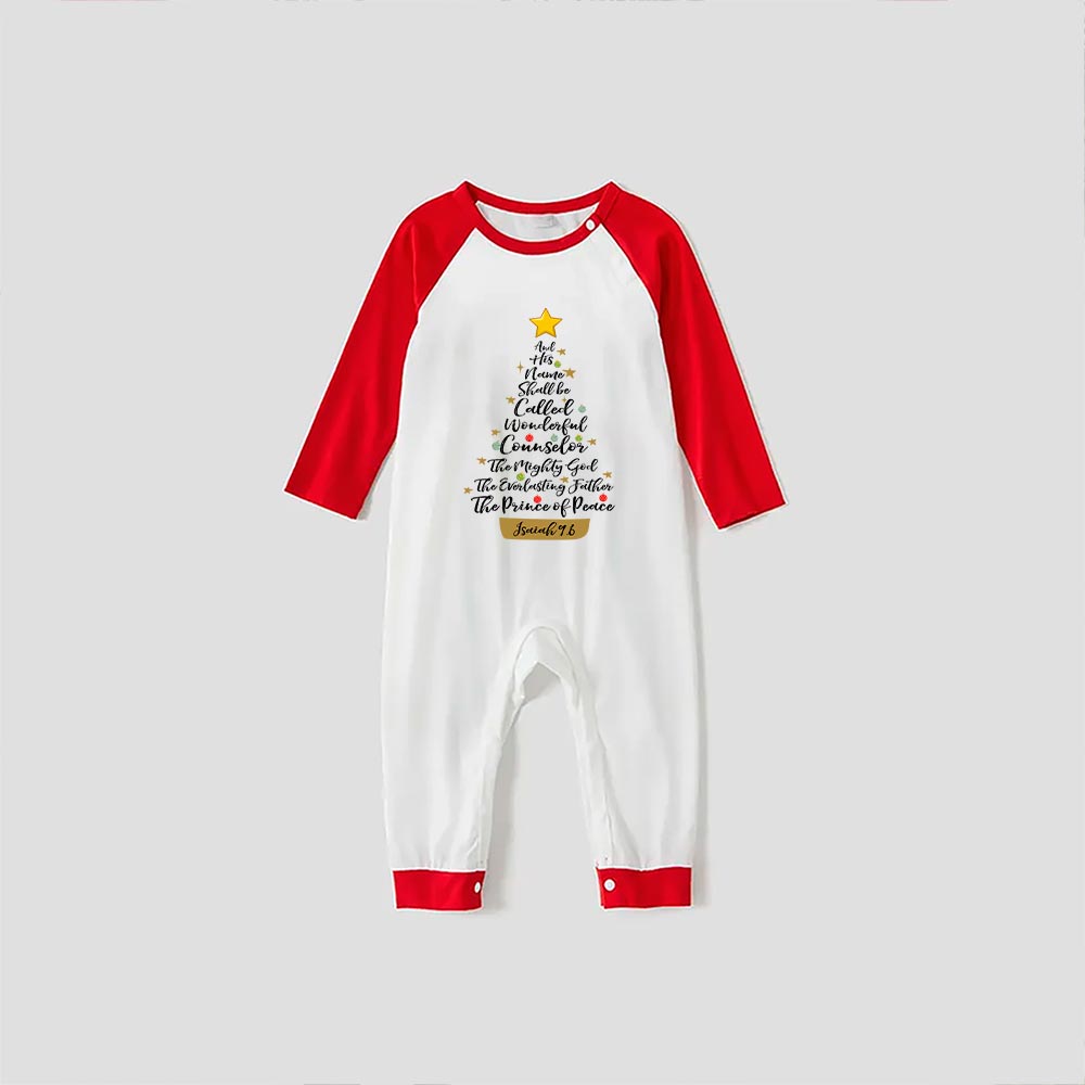 Match Family Christmas Pajamas Nativity Xmas Tree Red Plaid