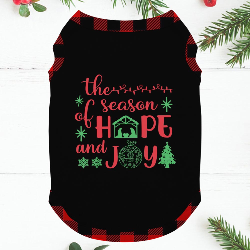 Jesus Christmas Pjs Family Set The Reason Of Hope And Joy Black Red