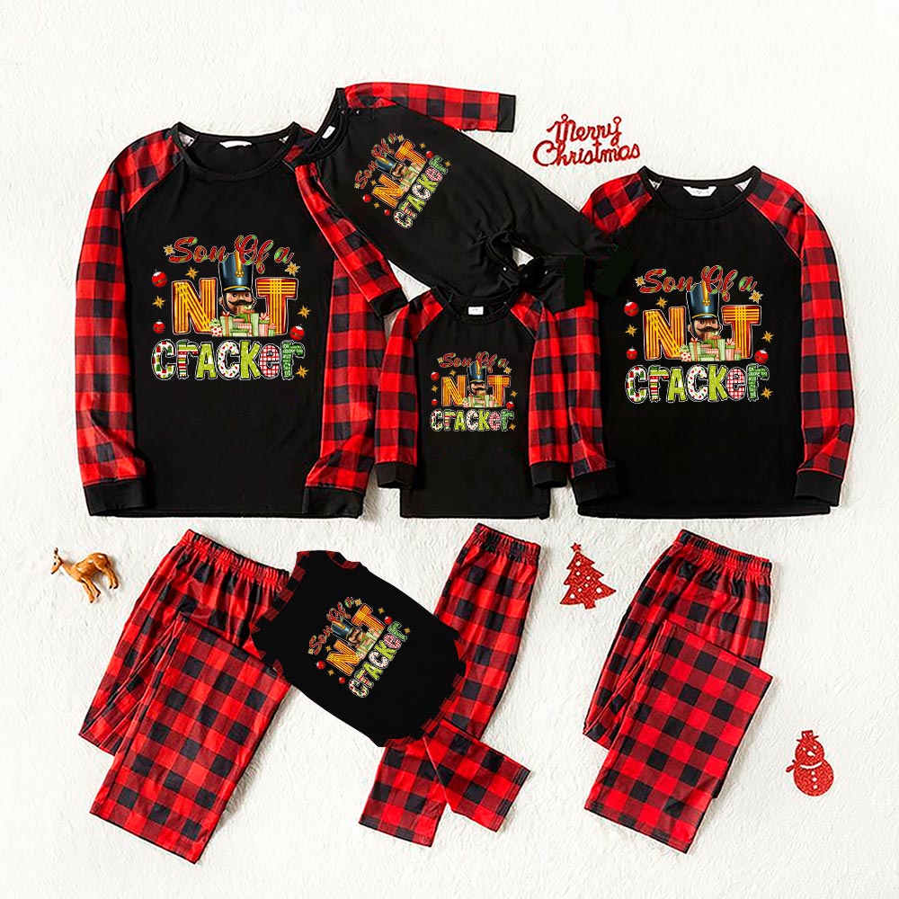 Cute Son Of Nutcracker Matching Family Christmas Black