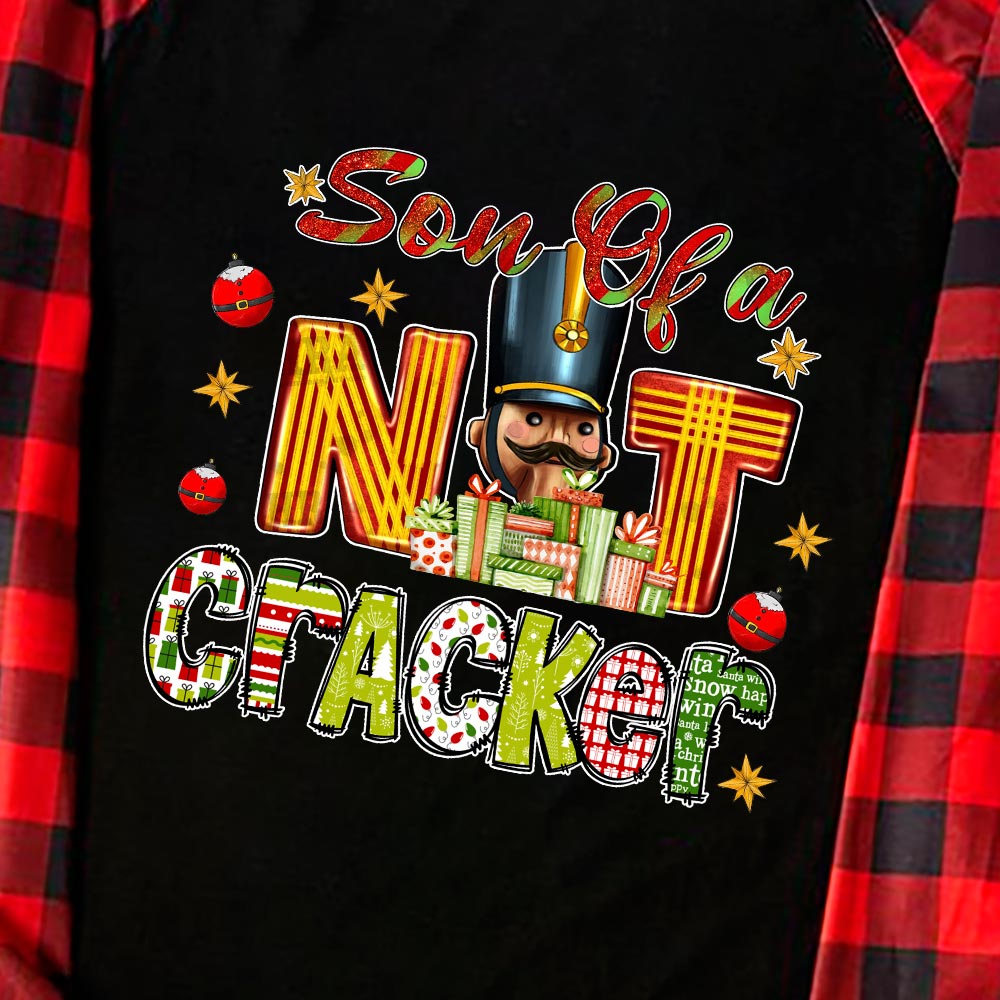 Cute Son Of Nutcracker Matching Family Christmas Black