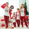 Christmas PJs Family Rocking Around The Xmas Trees Red - variant image 1