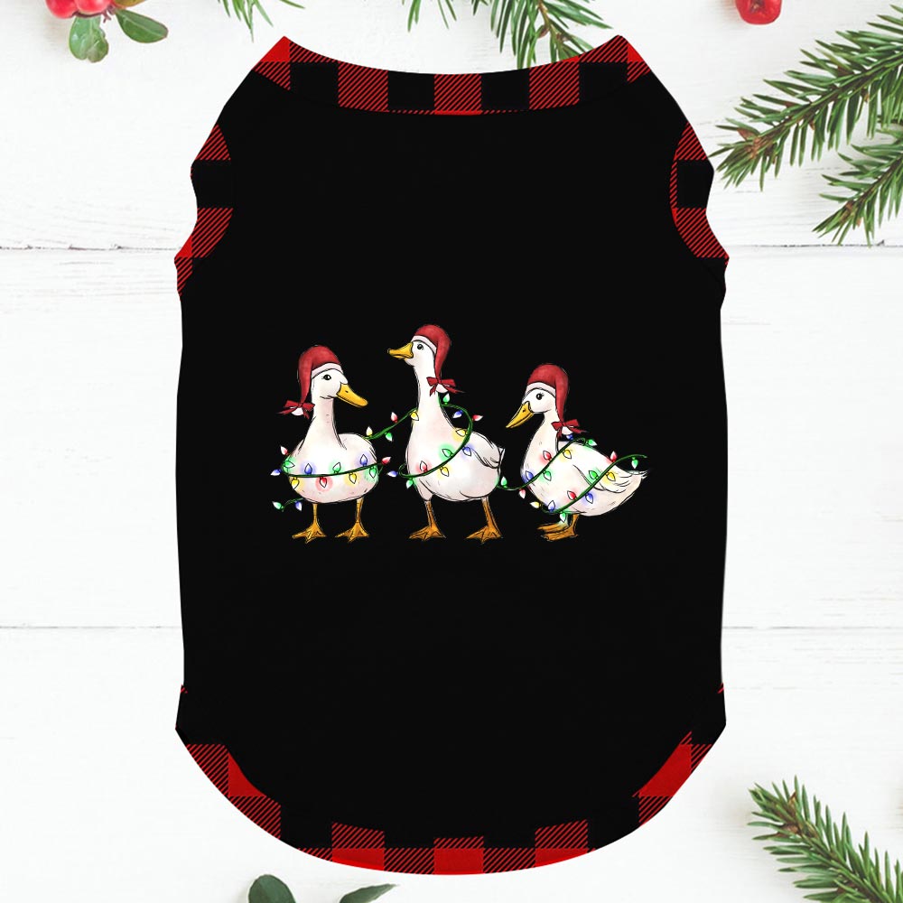 Unique Matching Ducks Christmas Pjs For Family Black
