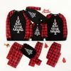 Penguin Pyramid Cute Matching Christmas Pajamas Black - variant image 1