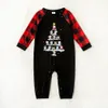 Penguin Pyramid Cute Matching Christmas Pajamas Black