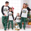 Snowman Xmas Family Pjs Baby It's Cold Outside Green