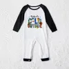 Snowman Xmas Family Pjs Baby It's Cold Outside Green