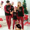 Matching Family Cruise Squad Christmas Pajamas Black