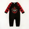 Matching Family Cruise Squad Christmas Pajamas Black