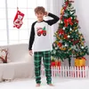 Red Truck With Xmas Tree Christmas Matching Pajamas Green