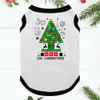 Chemist Tree Matching Christmas Pajamas With Dog White Black