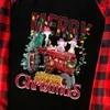 Matching Farm Animals Christmas Pajamas For Adults Black