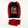 Matching Farm Animals Christmas Pajamas For Adults Black