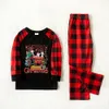 Matching Farm Animals Christmas Pajamas For Adults Black