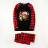 Matching Cow Christmas Pajamas For Adults Black And Red
