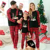 Matching Gnome Faith Hope Love Xmas Pjs Black And Red - variant image 1