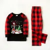 Matching Gnome Faith Hope Love Xmas Pjs Black And Red