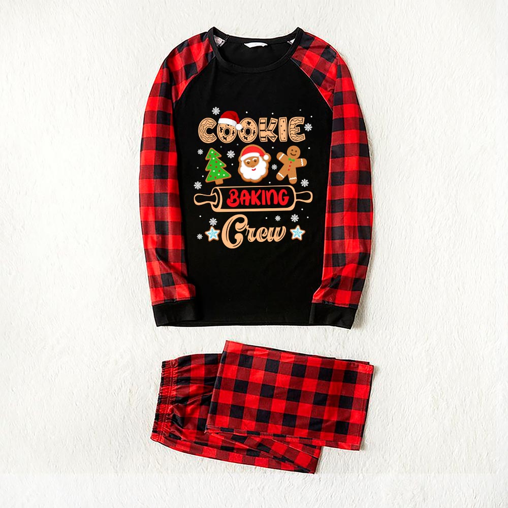 Funny Gingerbread Matching Pjs Christmas With Cookie Crew Black