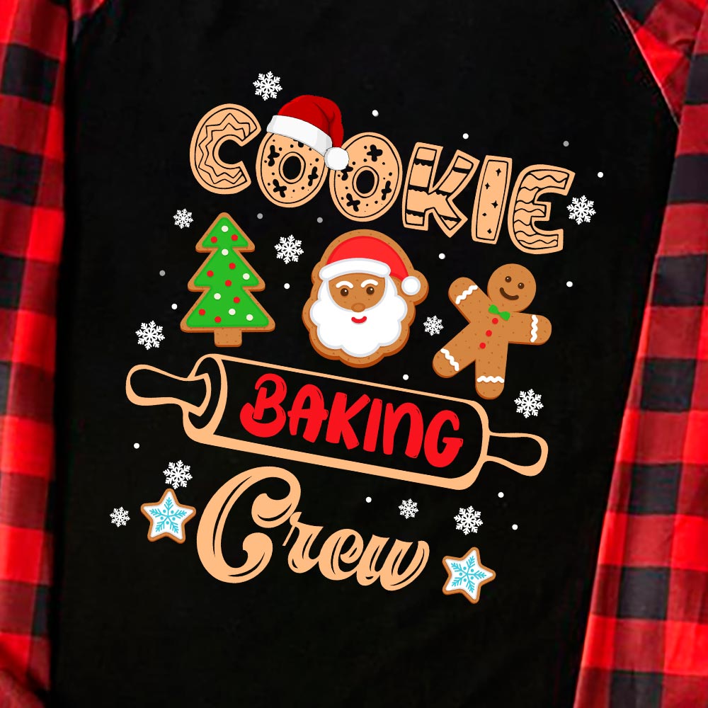 Funny Gingerbread Matching Pjs Christmas With Cookie Crew Black