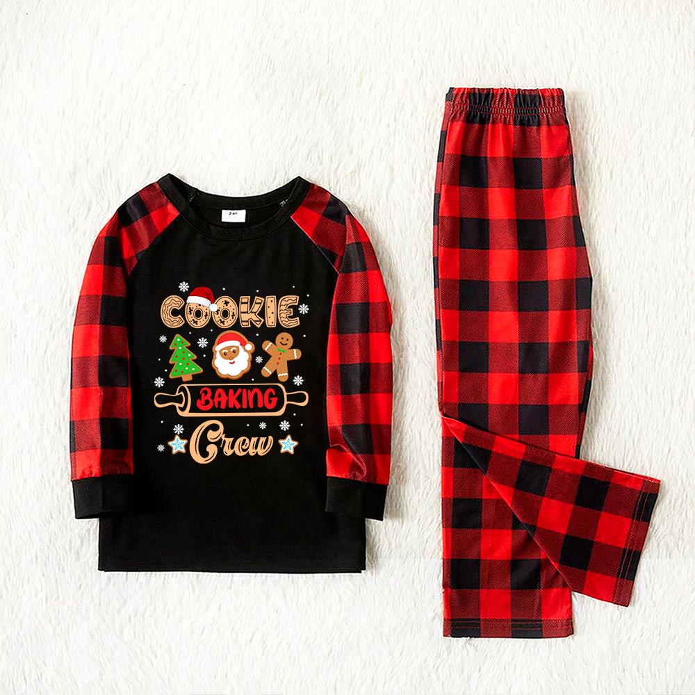 Funny Gingerbread Matching Pjs Christmas With Cookie Crew Black