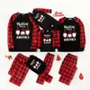 Laughing Gnome Matching Christmas Pajamas For Families Black Classic