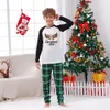 Cute Moose Family Christmas Pjs Cousin Crew Green White