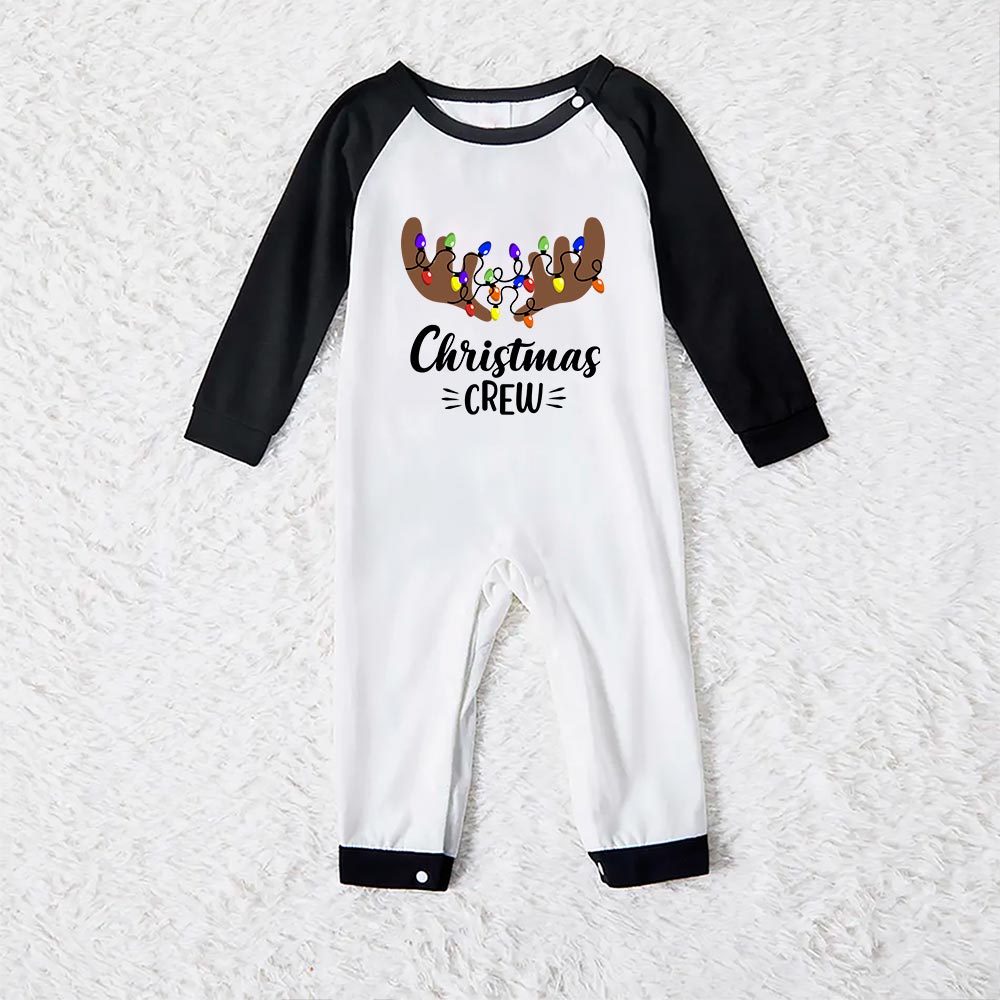 Cute Moose Family Christmas Pjs Cousin Crew Green White