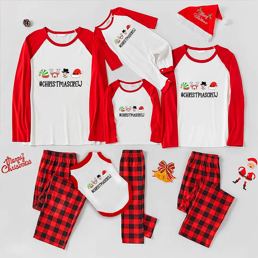 Cousin Crew Family Pajama Sets For Christmas Holiday Red - variant image 1