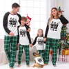 Unique Cousin Crew Family Xmas Pajamas Green