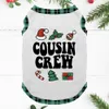 Unique Cousin Crew Family Xmas Pajamas Green