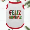 Feliz Navidad Family Matching Pajamas Christmas Red White