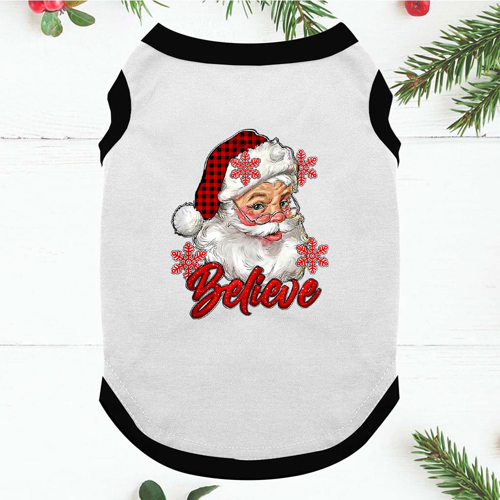 Santa With Red Hat Family Christmas Pajama Set