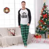 Nativity Matching Family Christmas Pjs Jesus Green Plaid