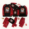 Family Christmas Pjs Happy Black Santa Africa American - variant image 1