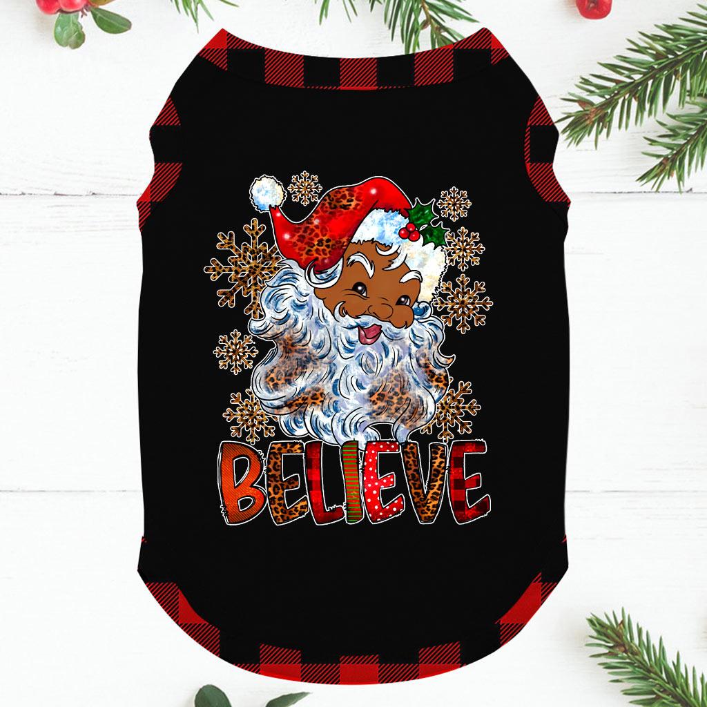 Family Christmas Pjs Happy Black Santa Africa American