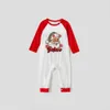 Believe Family Matching Santa Christmas Pjs With Leopard Hat Red